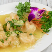 King Prawns with Garlic and Butter Sauce 蒜香牛油大虾